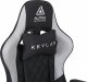 Fotel Alpha Gaming Kevlar Szary Tkanina Materiał 6