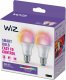 WiZ Żarówka E27 A60 8,5 W (60 W), kolorowe światło, 2 szt. 1