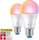 WiZ Żarówka E27 A60 8,5 W (60 W), kolorowe światło, 2 szt. 3