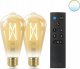 WiZ ,ST64 Edison,7W,2000-5000,ST64,E27,2 pcs lightsource + 1 remote controller 2