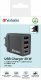 Ładowarka Verbatim Ładowarka sieciowa Verbatim 1xUSB-C PD 20W 1xUSB-A QC 3.0 2xUSB-A 10W UE czarna 7