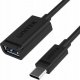 Kabel USB Unitek USB-C - USB-A 1 m Czarny (C476BK-1M) 1