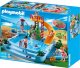 Playmobil Zestaw z figurkami Family Fun 4858 Basen odkryty ze zjeżdżalnią 1