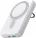 Powerbank Joyroom Joyroom JR-W050 10000mAh 20W MagSafe z ringiem i podstawką biały 1