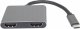 Kabel PremiumCord PremiumCord MST adapter USB-C na 2x HDMI, USB3.0, PD, rozlišení 4K a FULL HD 1080p 1