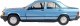 Bburago Model metalowy Mercedes Benz 190E 1987 1/24 czerwony 4