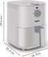 Frytkownica beztłuszczowa Tefal Tefal EY130A10 Easy Fry Essential Fryer, White 7