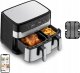 Frytkownica beztłuszczowa Tefal DualEasy Grill EY905D 16