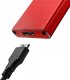 Kieszeń Qoltec Obudowa/kieszeń Qoltec na dysk M.2 SSD | SATA | NGFF | USB 3.0 | Super speed 5Gb/s | 2TB | Czerwony 3