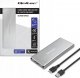 Kieszeń Qoltec Obudowa/kieszeń Qoltec na dysk M.2 SSD | SATA | NGFF | USB 3.0 | Super speed 5Gb/s | 2TB | Srebrny 1