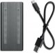 Kieszeń Qoltec Obudowa/kieszeń Qoltec na dysk M.2 SSD | SATA | NVMe | RGB LED | USB-C | 4TB 5