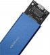 Kieszeń Qoltec Obudowa/kieszeń Qoltec na dysk M.2 SSD | SATA | NGFF | USB 3.0 | Super speed 5Gb/s | 2TB | Niebieski 4