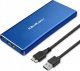 Kieszeń Qoltec Obudowa/kieszeń Qoltec na dysk M.2 SSD | SATA | NGFF | USB 3.0 | Super speed 5Gb/s | 2TB | Niebieski 6