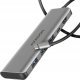 HUB USB Axagon HMC-5H Wieloportowy hub USB-C 3.2 Gen 1, 3x USB-A, 4K HDMI, PD 100W, 100cm USB-C kabel 1