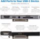 HUB USB Eaton Eaton Tripp Lite USB-C Dock with Removable Clip - For Laptops and Tablets, 4K HDMI, USB-A Hub, 60W PD Charging 4