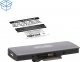 HUB USB Eaton Eaton Tripp Lite USB-C Dock with Removable Clip - For Laptops and Tablets, 4K HDMI, USB-A Hub, 60W PD Charging 8