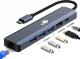 HUB USB TB Print Adapter HUB USB C 6w1 - HDMI, USBx3, PD, RJ-45 1