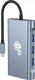 HUB USB TB Print HUB Adapter USB C 8w1 HDMIx2 USB VGA RJ45 PD 3