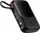 Powerbank Baseus Baseus Qpow Pro+ 10000mAh 22.5W z wbudowanym kablem USB-C i wyświetlaczem - czarny 1