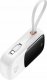 Powerbank Baseus Baseus Qpow Pro+ 20000mAh 22.5W z wbudowanym kablem USB-C i wyświetlaczem - biały 3