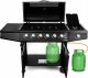 Lehmann Vegas 6+1 Grill ogrodowy gazowy 12.8 kW 32.5 cm x 75 cm 4