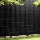Linarem SiatkiSieci TAŚMA OGRODZENIOWA ANTRACYT 19x35m OSŁONA NA OGRODZENIE PANELOWE PŁOT +UV 15