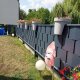 Linarem SiatkiSieci TAŚMA OGRODZENIOWA ANTRACYT 19x35m OSŁONA NA OGRODZENIE PANELOWE PŁOT +UV 4