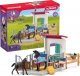 Figurka Schleich Zestaw figurek Boks dla koni z klaczą i źrebakiem 7