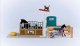 Figurka Schleich Zestaw figurek Boks dla koni z klaczą i źrebakiem 10