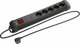 Listwa zasilająca Lanberg SP1 przeciwprzepięciowa 5 gniazd 1.5 m czarna (SP1-05F-0150-BK) 1