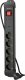 Listwa zasilająca Lanberg SP1 przeciwprzepięciowa 5 gniazd 1.5 m czarna (SP1-05F-0150-BK) 2