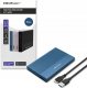 Kieszeń Qoltec Obudowa | Kieszeń na dysk SSD HDD 2.5' | SATA | USB 3.0 | Super speed 5Gb/s | 2TB | Niebieskia 2
