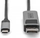Kabel USB Digitus USB-C - DisplayPort 1 m Czarny (DB-300334-010-S) 3