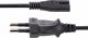 Kabel zasilający StarTech Cable StarTech EU Shuko to C7 2m Black 2