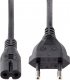 Kabel zasilający StarTech Cable StarTech EU Shuko to C7 2m Black 3