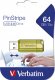 Pendrive Verbatim Verbatim USB flash disk, USB 2.0, 64GB, Store,N,Go PinStripe, zielony, 49964, do archiwizacji danych 1