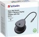 HUB USB Verbatim Bezprzewodowy adapter USB-C z koncentratorem WDA02 Share My Screen 4K 32147, czarny, długość przewodu 15cm, Verbatim 13