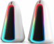 Głośniki komputerowe Marvo Marvo głośniki MONKA SG-500, 2.0, 6W, białe, regulacja głośności, podświetlenie RGB 2