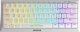 Klawiatura Marvo KG962WH Red switch (KG962G WH EN-R) 1