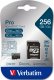 Karta Verbatim Pro MicroSDXC 256 GB Class 10 UHS-I/U3 A2 V30 (47045) 2