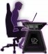 Biurko Ultradesk ULTRADESK Biurko dla gracza BOOSTER, 136x70,5 cm, 75 cm, podświetlenie RGB, uchwyt na słuchawki i napój 12