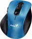 Mysz Genius Mysz bezprzewodowa Genius Ergo 9000S Mini Niebieska Cichy klik Bluetooth 5.0 + 2,4GHz 3