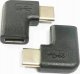 PremiumCord PremiumCord Adaptér USB-C/male - C/female zahnutý 90° 3