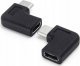 PremiumCord PremiumCord Adaptér USB-C/male - C/female zahnutý 90° 7