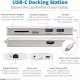 Stacja/replikator Eaton USB-C z serii Tripp Lite — 4K HDMI, USB 3.x (5 Gb/s), USB-A/C, GbE, karta pamięci, PD 60 W 2