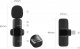 Mikrofon 4kom.pl 2x mikrofon krawatowy bezprzewodowy USB-C typ C Android iOS do telefonu tabletu małe mikrofony zestaw dwóch mikrofonów 7