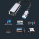 Adapter USB Co2 CO2 PRZEJŚCIÓWKA USB-A ETHERNET ADAPTER KARTA SIECIOWA LAN GIGABIT RJ45 1000MBPS 1