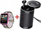 Smartwatch Bemi KIX-M + Głośnik - Słuchawki BT Bemi DUO Czarno-różowy 1