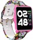 Smartwatch Bemi KIX-M + Głośnik - Słuchawki BT Bemi DUO Czarno-różowy 10