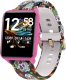 Smartwatch Bemi KIX-M + Głośnik - Słuchawki BT Bemi DUO Czarno-różowy 1